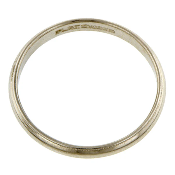 Vintage Wedding Band Ring, Size 5.25 - Image 2