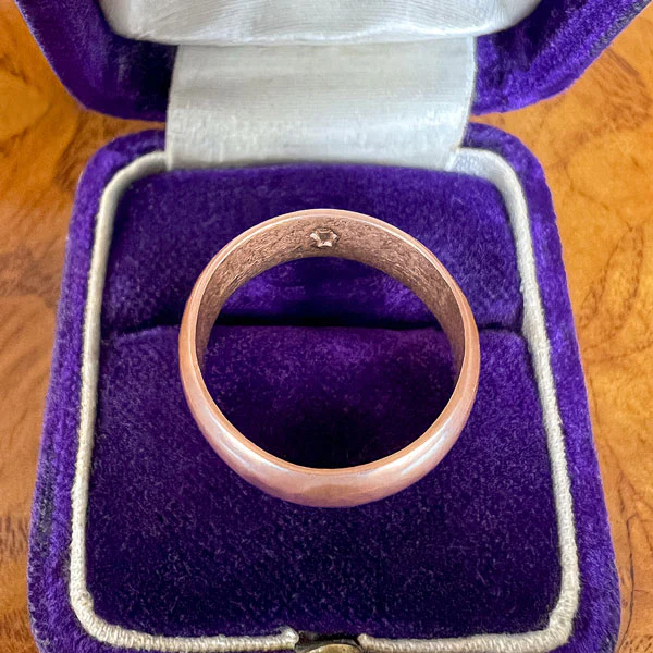 Vintage Wedding Band Ring, Size 7 1/2 - Image 4