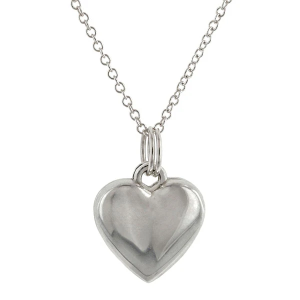 You and Me Heart Pendant Necklace- Heirloom by Doyle & Doyle - Image 8