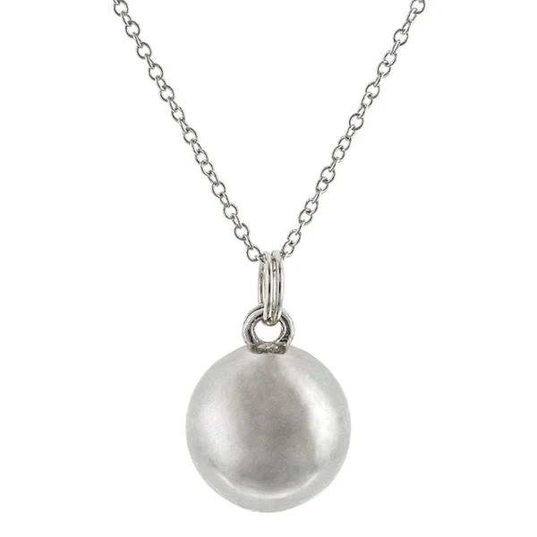 You and Me Sphere Heart Pendant Necklace- Heirloom by Doyle & Doyle - Image 5