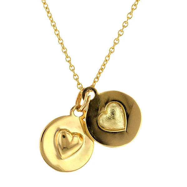 You and Me Sphere Heart Pendant Necklace- Heirloom by Doyle & Doyle - Image 6